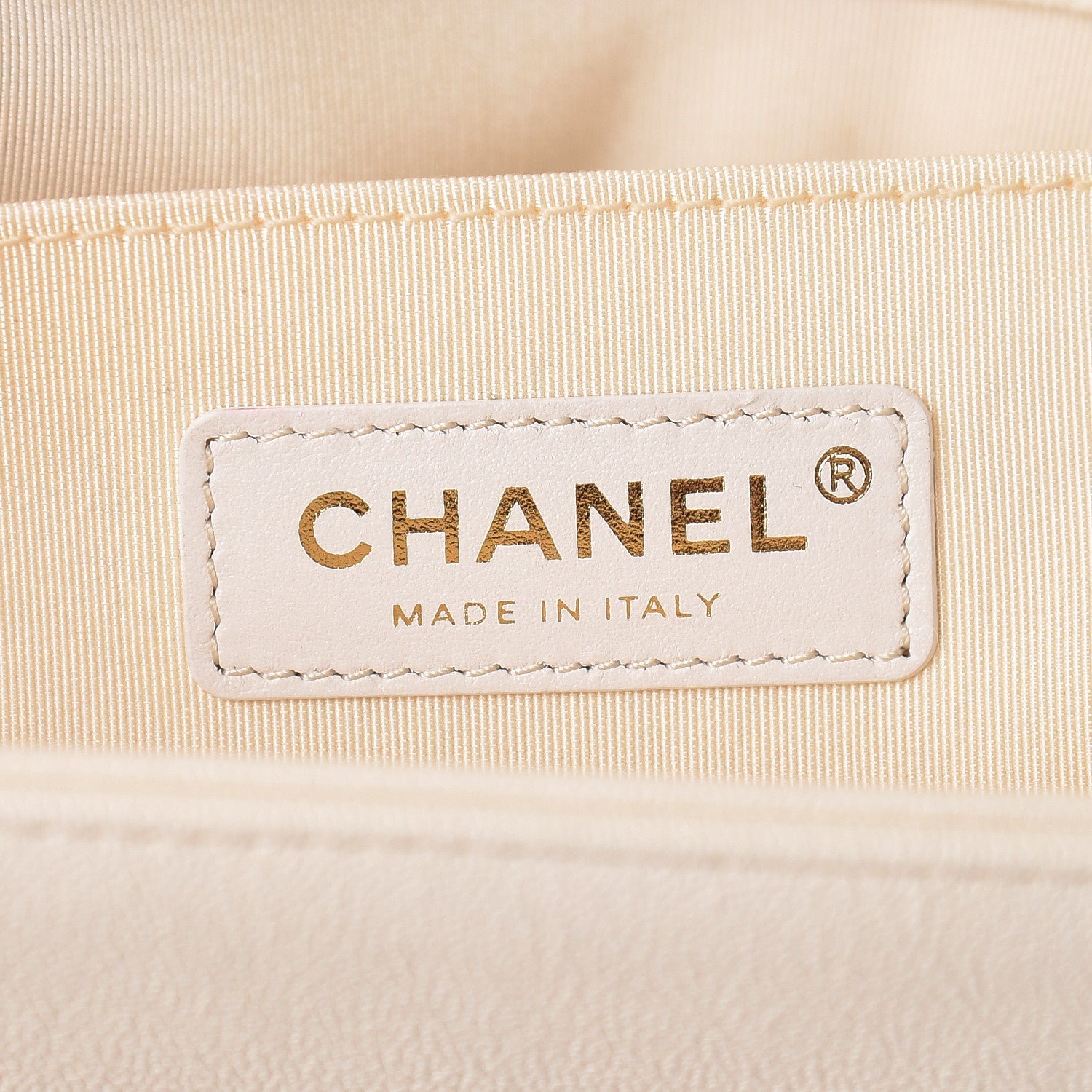 Chanel Caviar Quilted Medium Boy Flap Ivory 6 of 11
