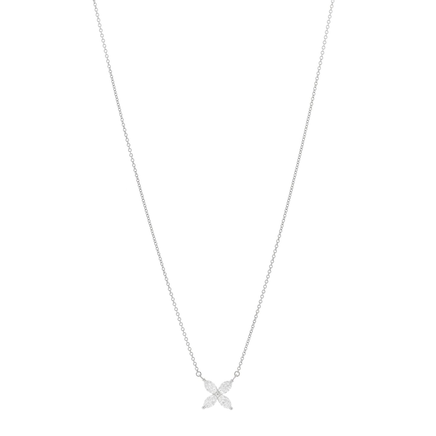 Platinum Diamond Large Victoria Necklace