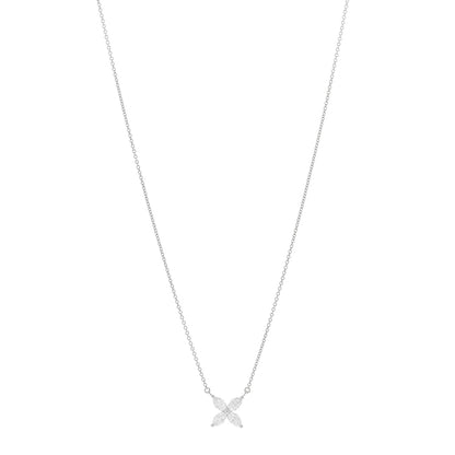 Tiffany Platinum Diamond Large Victoria Necklace 1 of 5