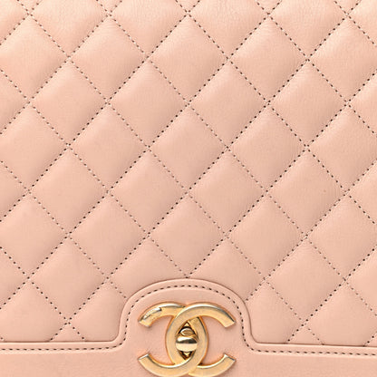 Chanel Lambskin Quilted Flap Beige 8 of 13
