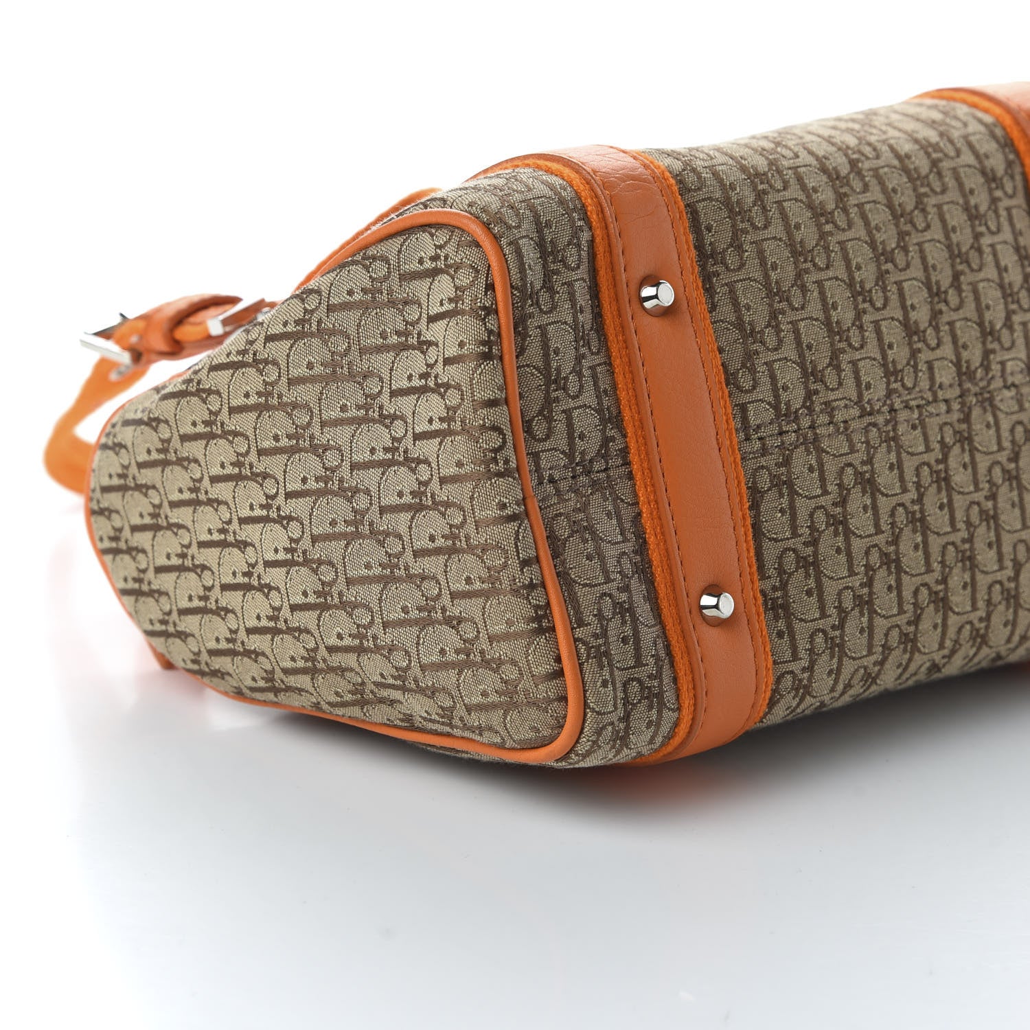 Christian Dior Diorissimo Bowler Orange 6 of 10