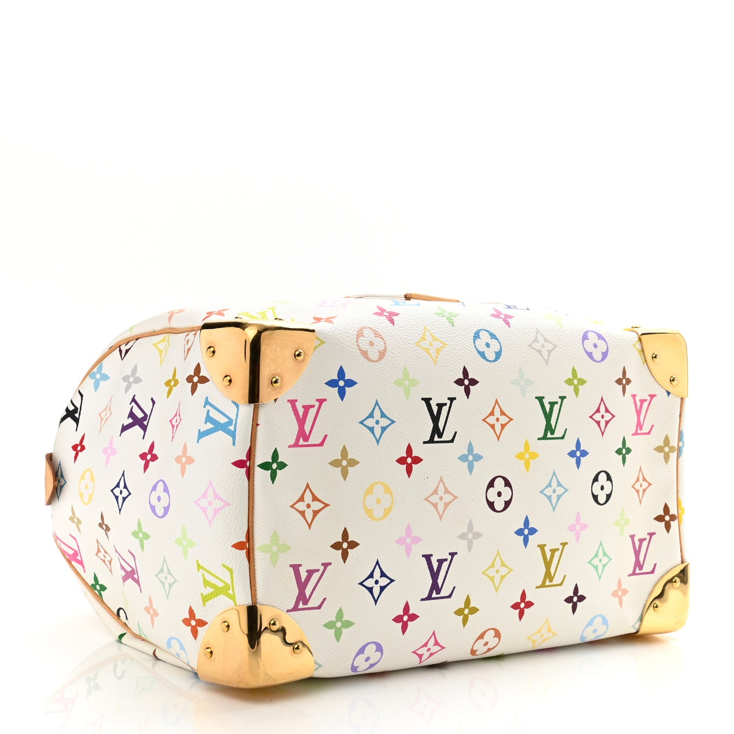 Louis Vuitton Monogram Multicolor Speedy 30 White 4 of 14