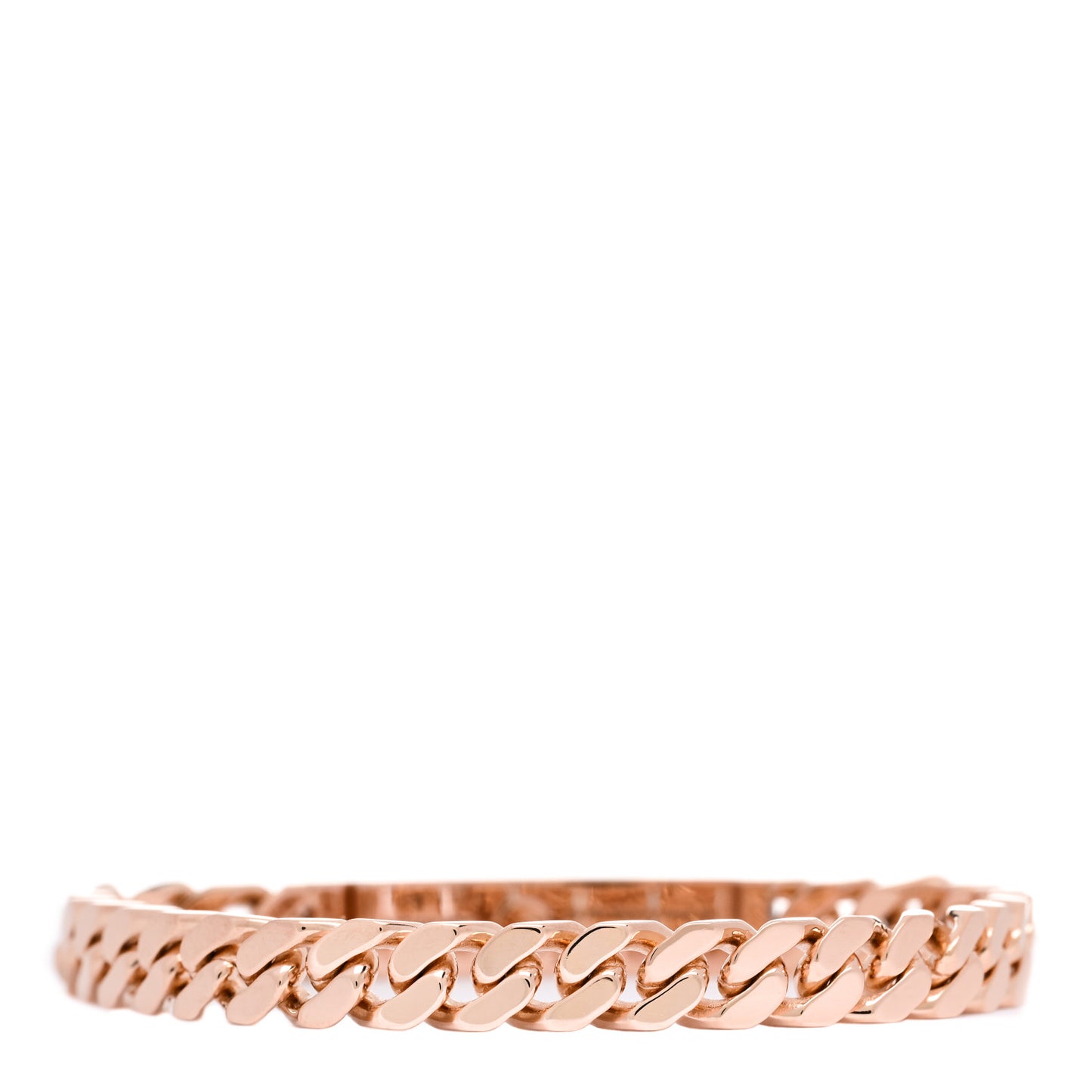 18K Rose Gold Diamond PM Kelly Chaine Bracelet SH
