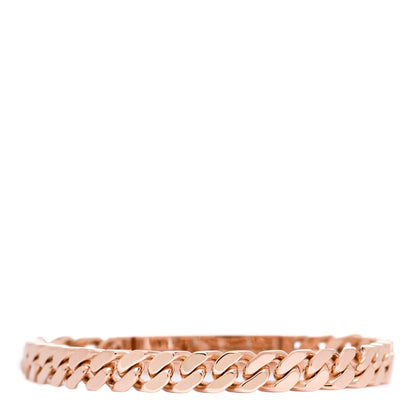 Hermes 18K Rose Gold Diamond PM Kelly Chaine Bracelet SH 2 of 4