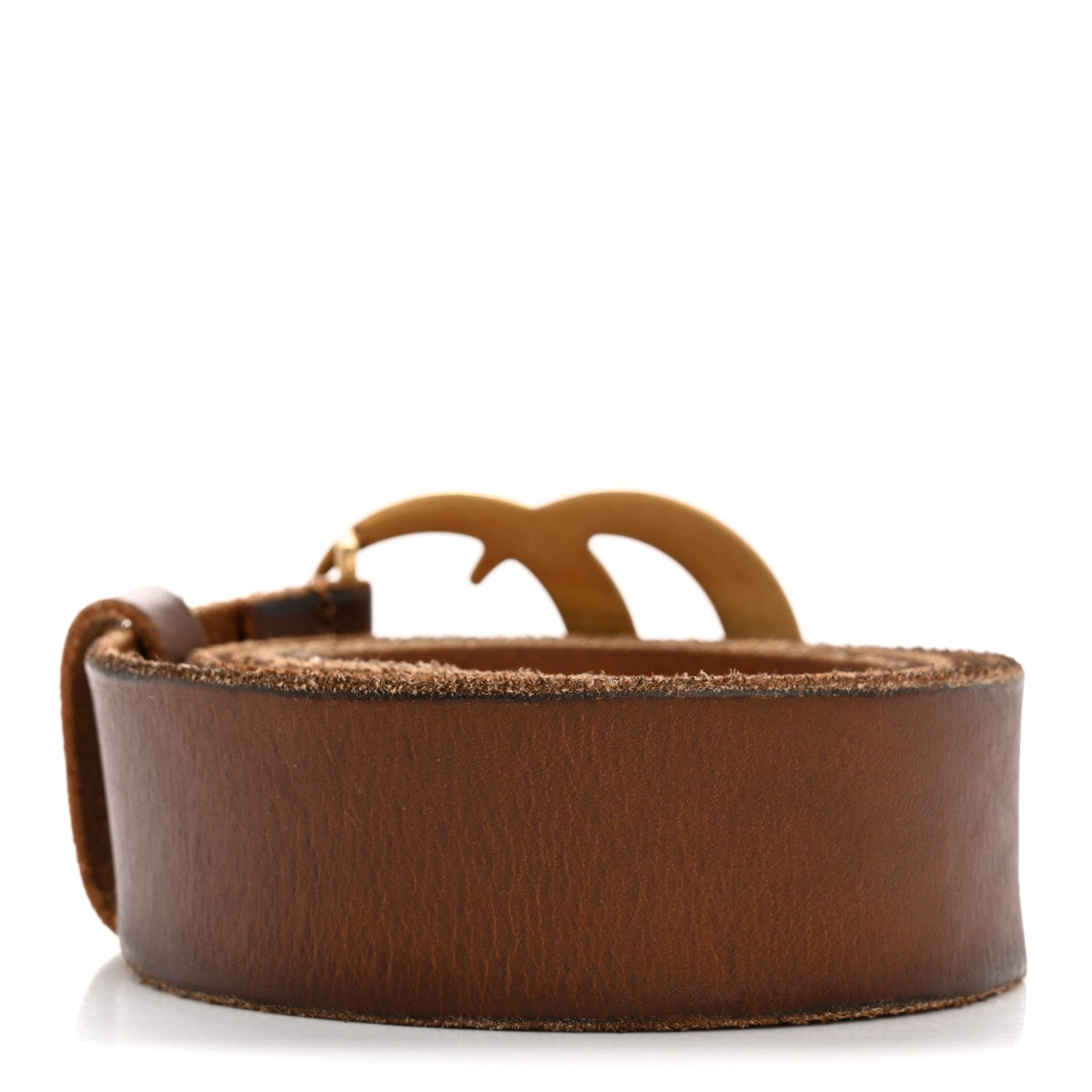 Gucci Faded Calfskin Double G 40mm Belt 110 44 Cuir 2 of 7