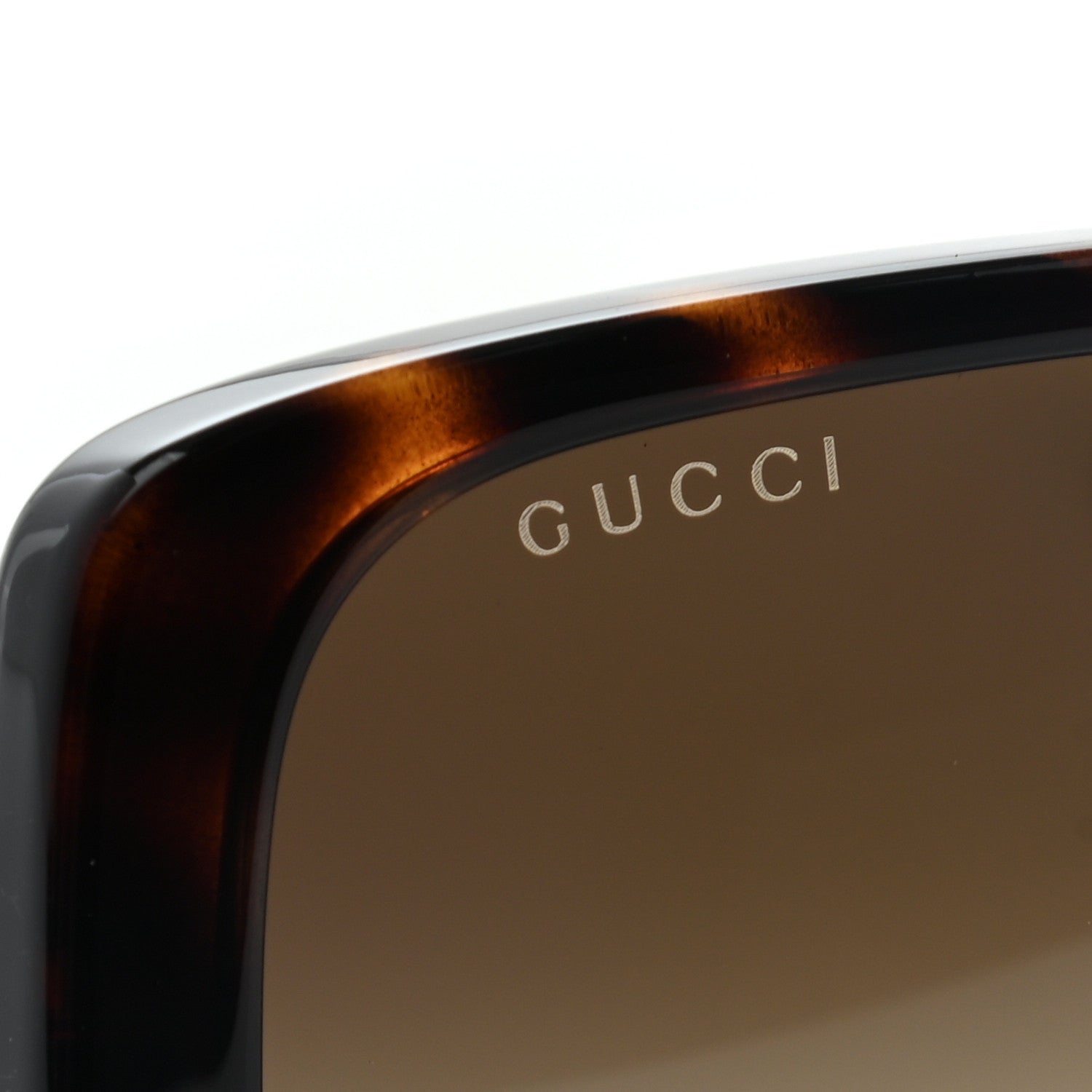 Gucci Acetate Square Frame GG0632SA Sunglasses Havana Brown 9 of 10