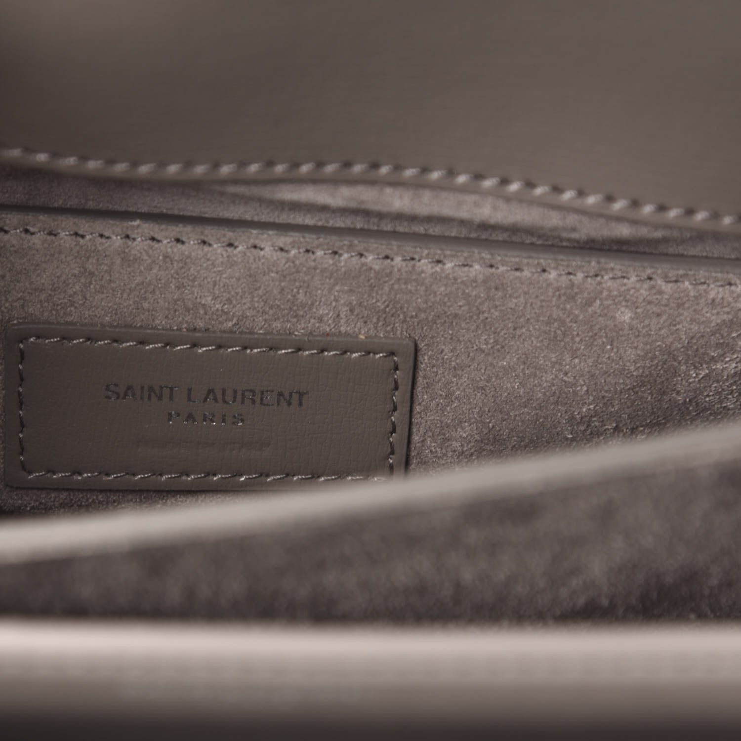 Saint Laurent Calfskin Medium Monogram Sunset Fog 6 of 10