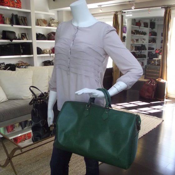 Louis Vuitton Epi Keepall 55 Borneo 2 of 9