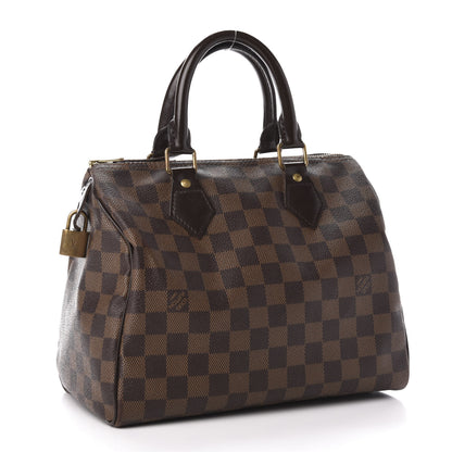 Louis Vuitton Damier Ebene Speedy 25 3 of 10