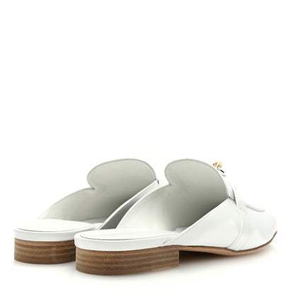 Hermes Calfskin Oz Mules 41 White 4 of 7