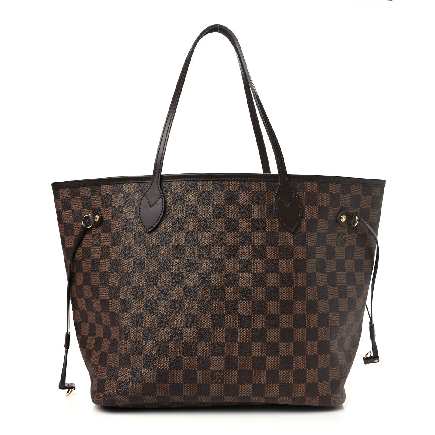 Damier Ebene Neo Neverfull MM Rose Ballerine
