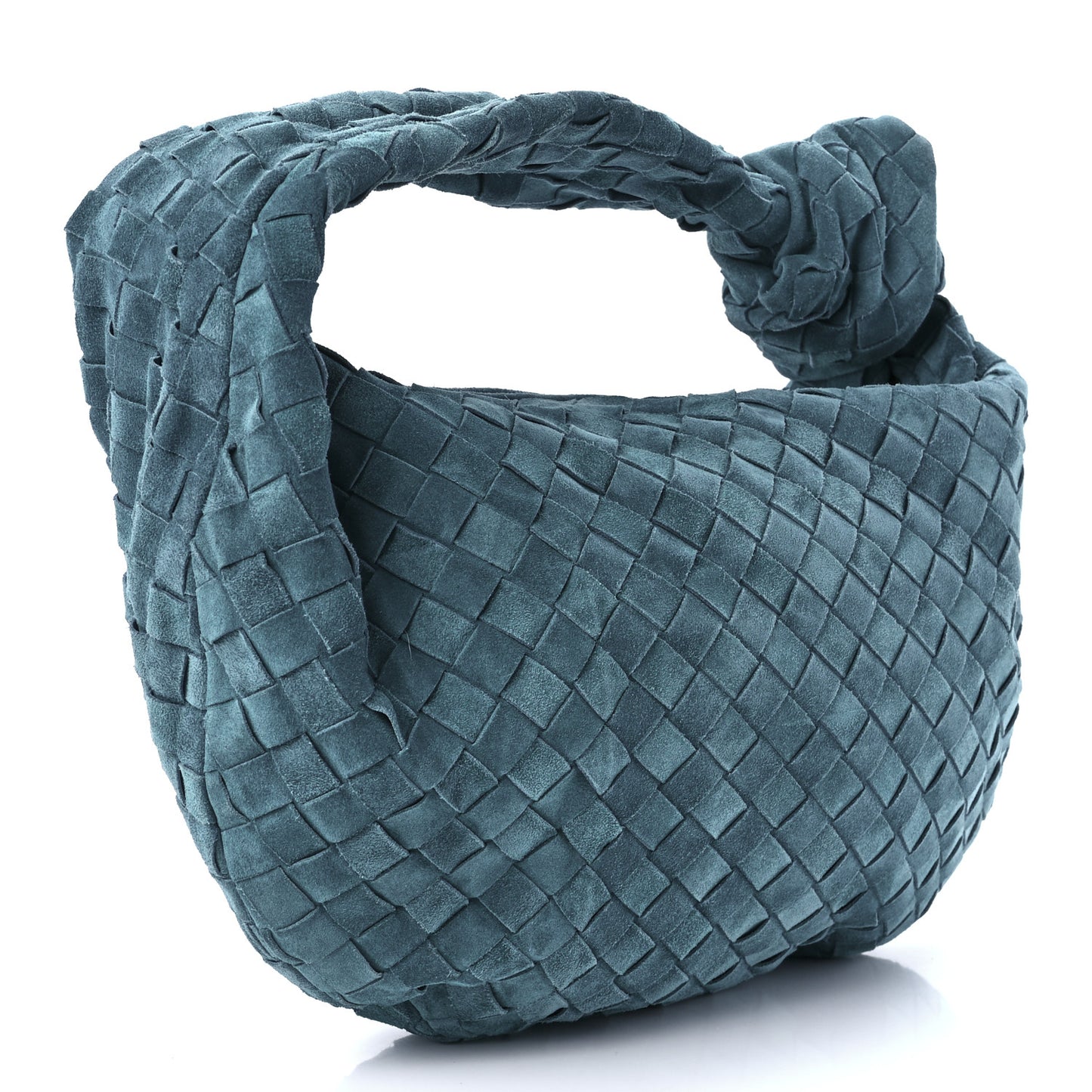 Suede Calfskin Intrecciato Teen Jodie Hobo Scuba