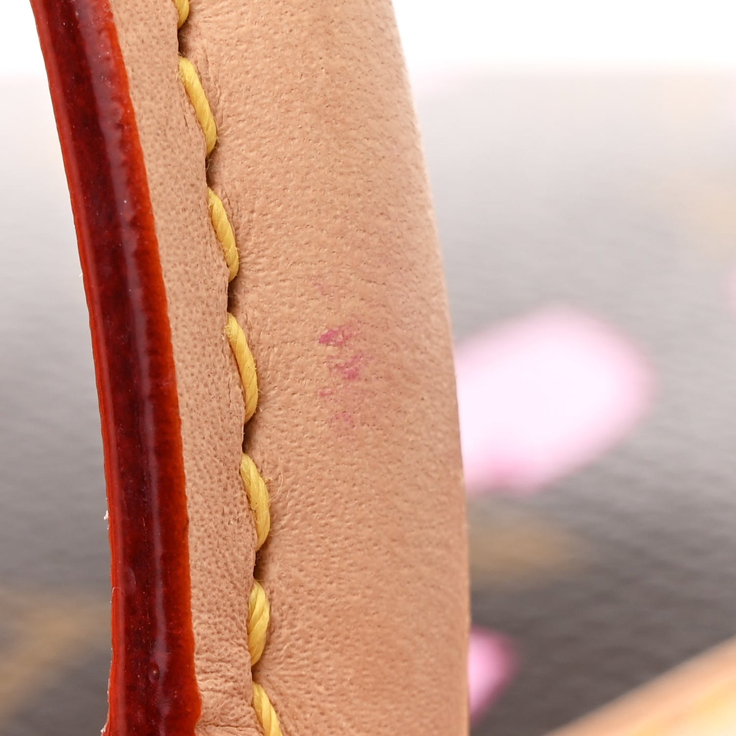 LV X TM Monogram Cherry Blossom Speedy Bandouliere 25 Sakura Brown