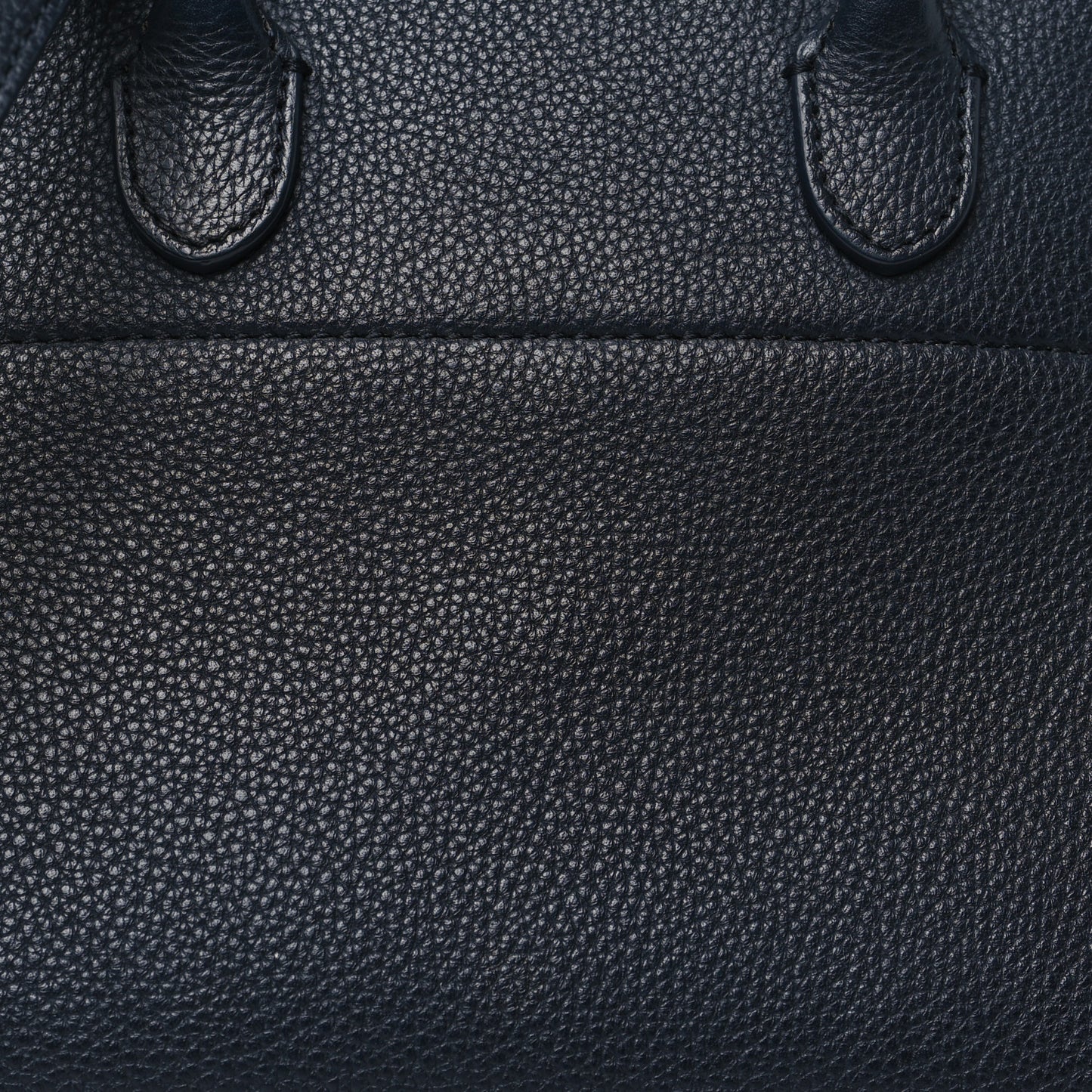 Grained Calfskin Soft Margaux 10 Navy
