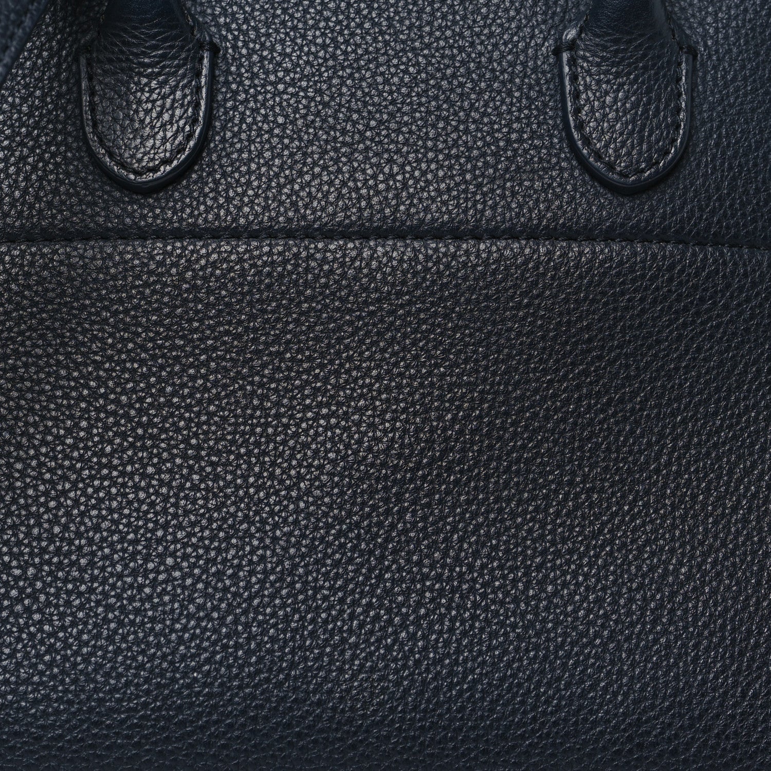 The Row Grained Calfskin Soft Margaux 10 Navy 7 of 11