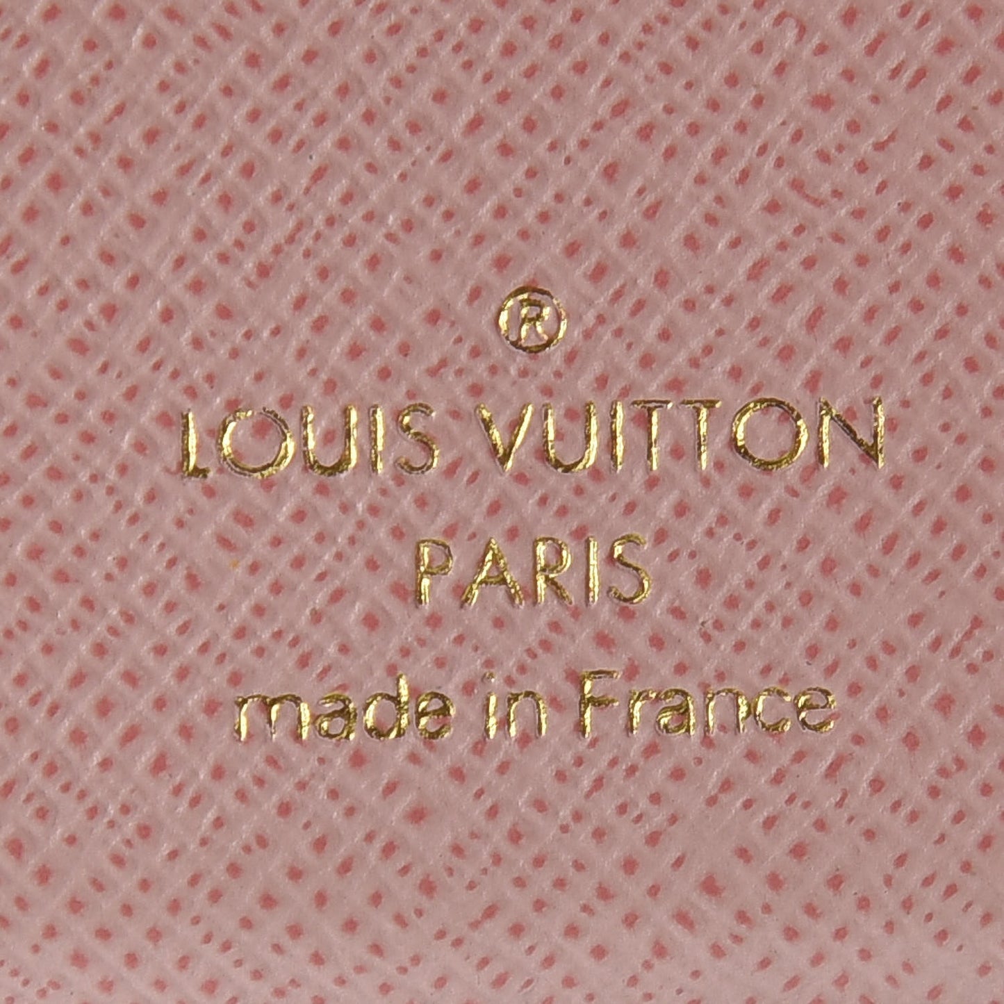 Monogram Zoe Wallet Rose Ballerine
