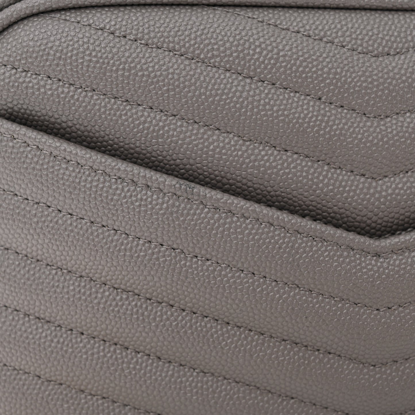 Grain De Poudre Matelasse Monogram Mini Lou Camera Bag Fog