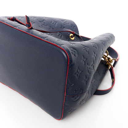 Louis Vuitton Empreinte Neonoe MM Marine Rouge 10 of 10