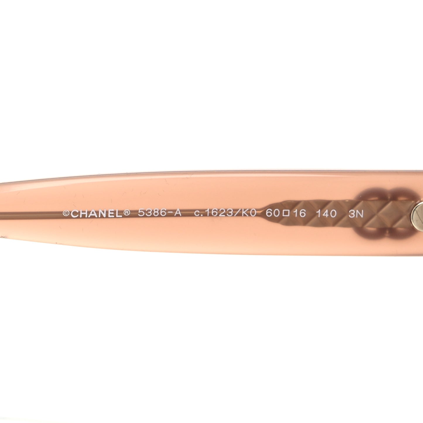 Acetate Butterfly CC Sunglasses 5386-A Light Pink