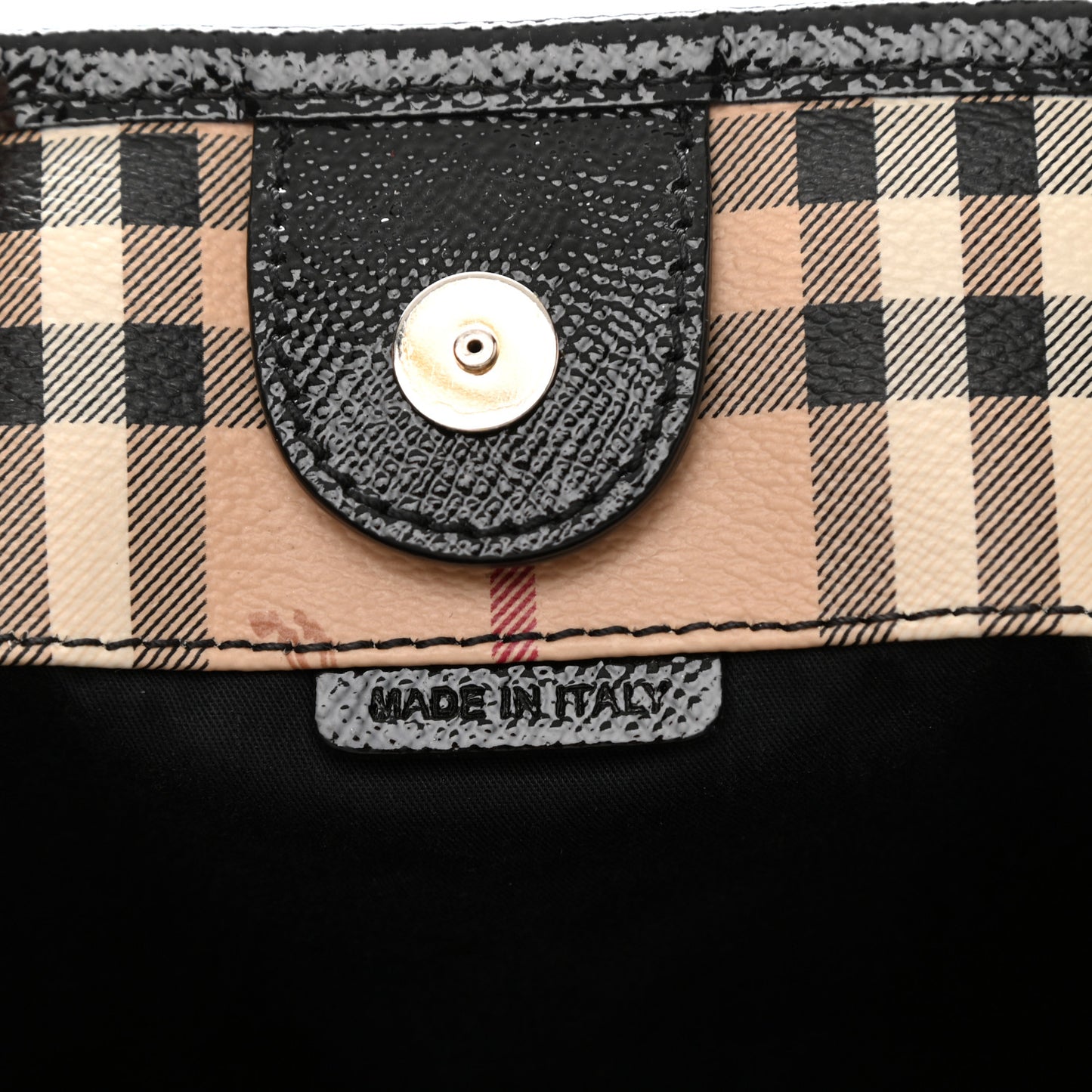 Haymarket Check Small Canterbury Tote Black