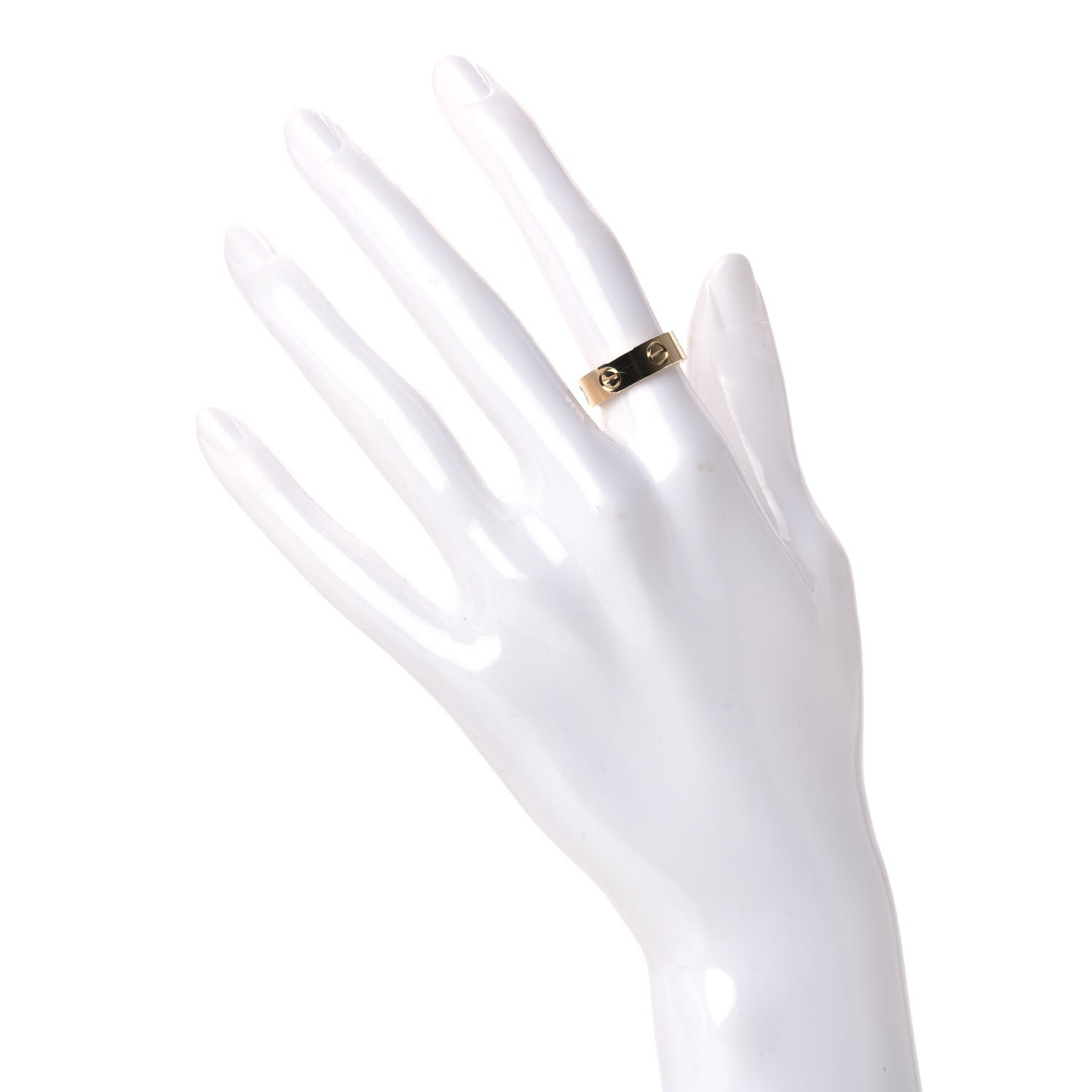 Cartier 18K Yellow Gold 5.5mm LOVE Ring 50 5.25 2 of 4