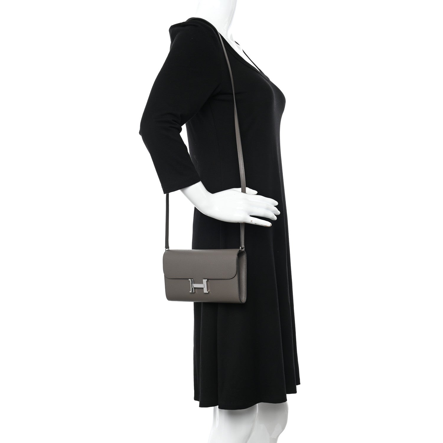 Hermes Epsom Constance Long To Go Wallet Etain 2 of 7