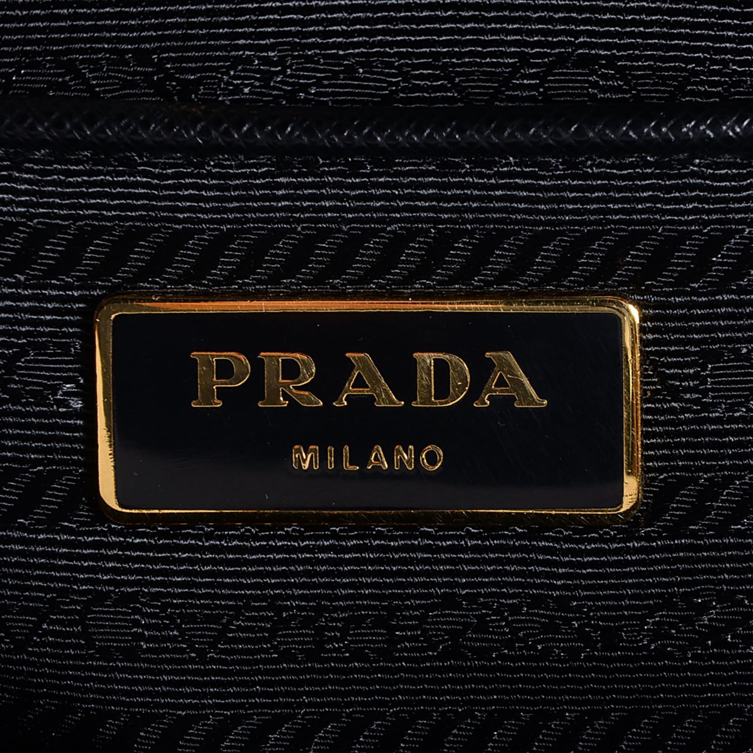Prada Saffiano Lux Medium Promenade Tote Black 6 of 10