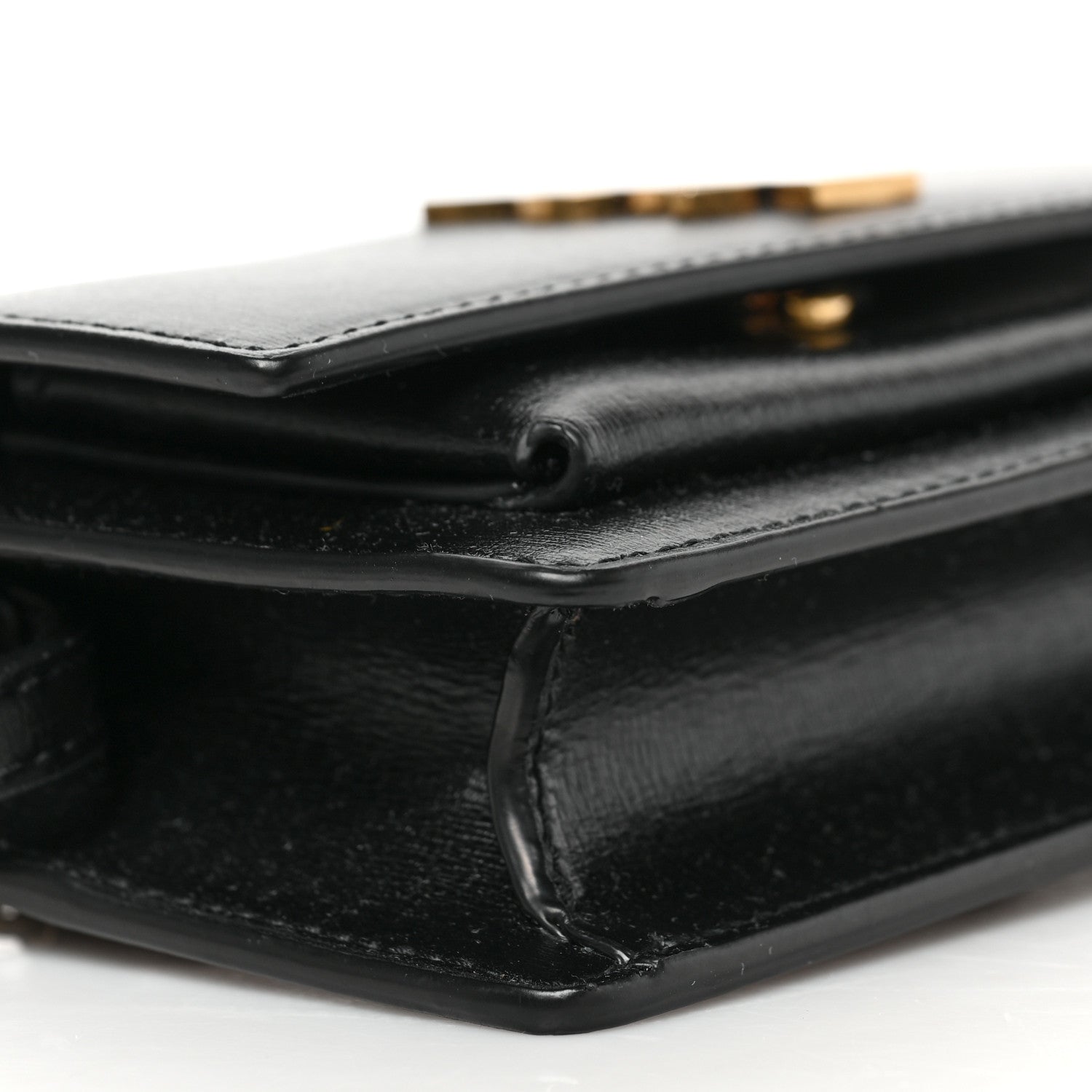 Saint Laurent Smooth Calfskin Sunset Baby Belt Bag Black 7 of 8