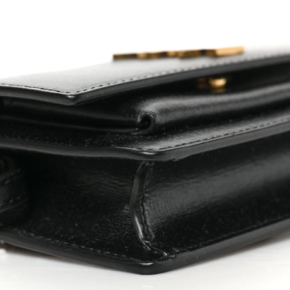 Saint Laurent Smooth Calfskin Sunset Baby Belt Bag Black 7 of 8