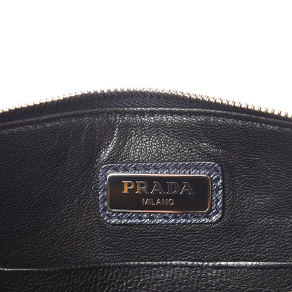 Prada Saffiano Race Car Flat Pouch Baltico 6 of 11