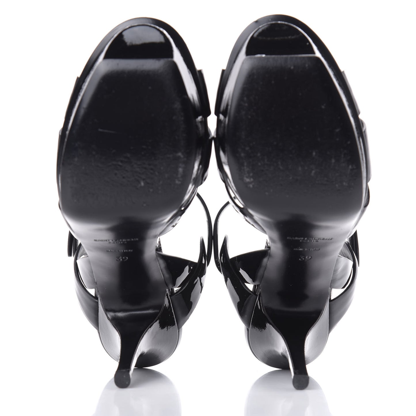 Patent Tribute 75 Platform Sandals 39 Black