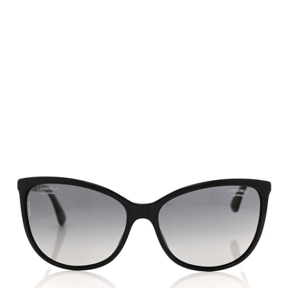 Chanel Chain Polarized Sunglasses 5352-A Black 2 of 8