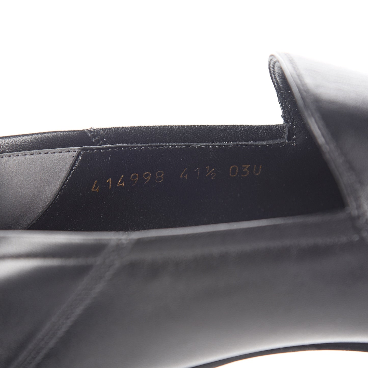 Lambskin Womens Brixton Horsebit Loafers 41.5 Black