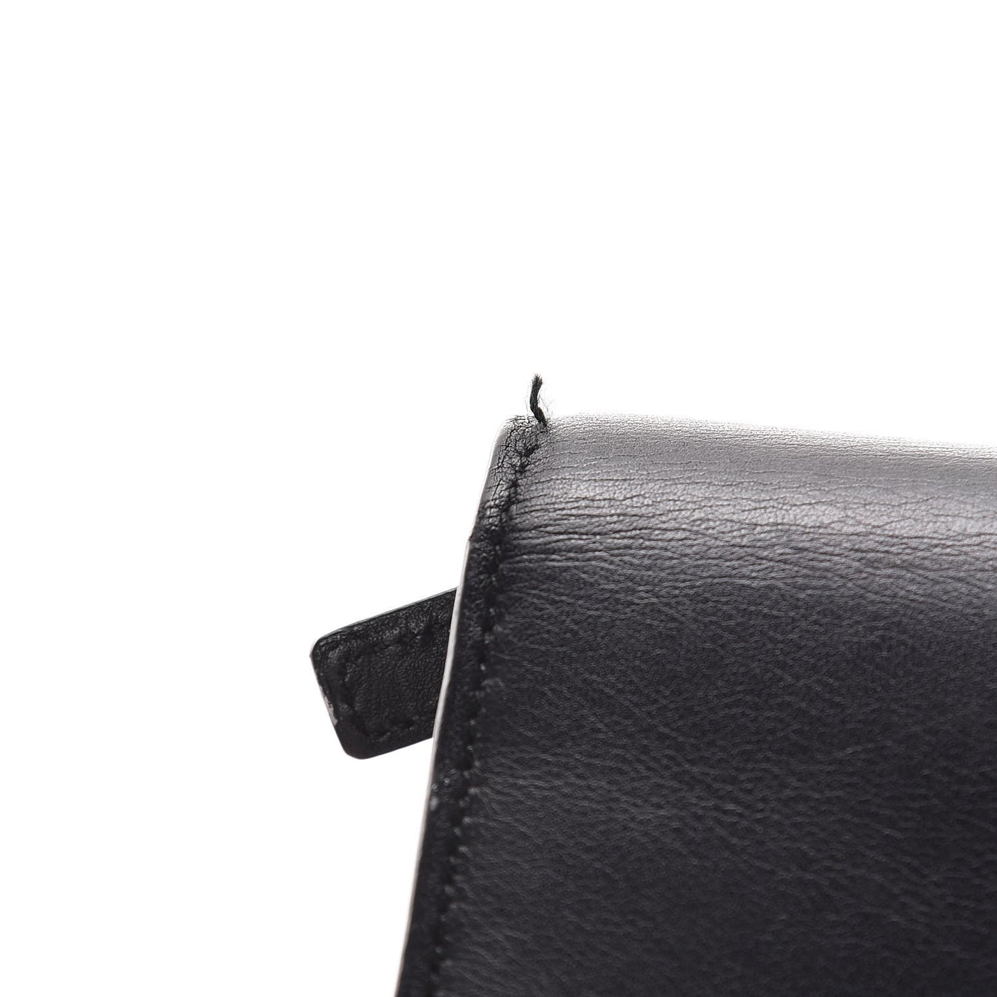 Calfskin Classic Y Ligne Clutch Black
