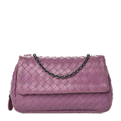 Bottega Veneta Nappa Intrecciato Small Chain Crossbody Corot 1 of 10
