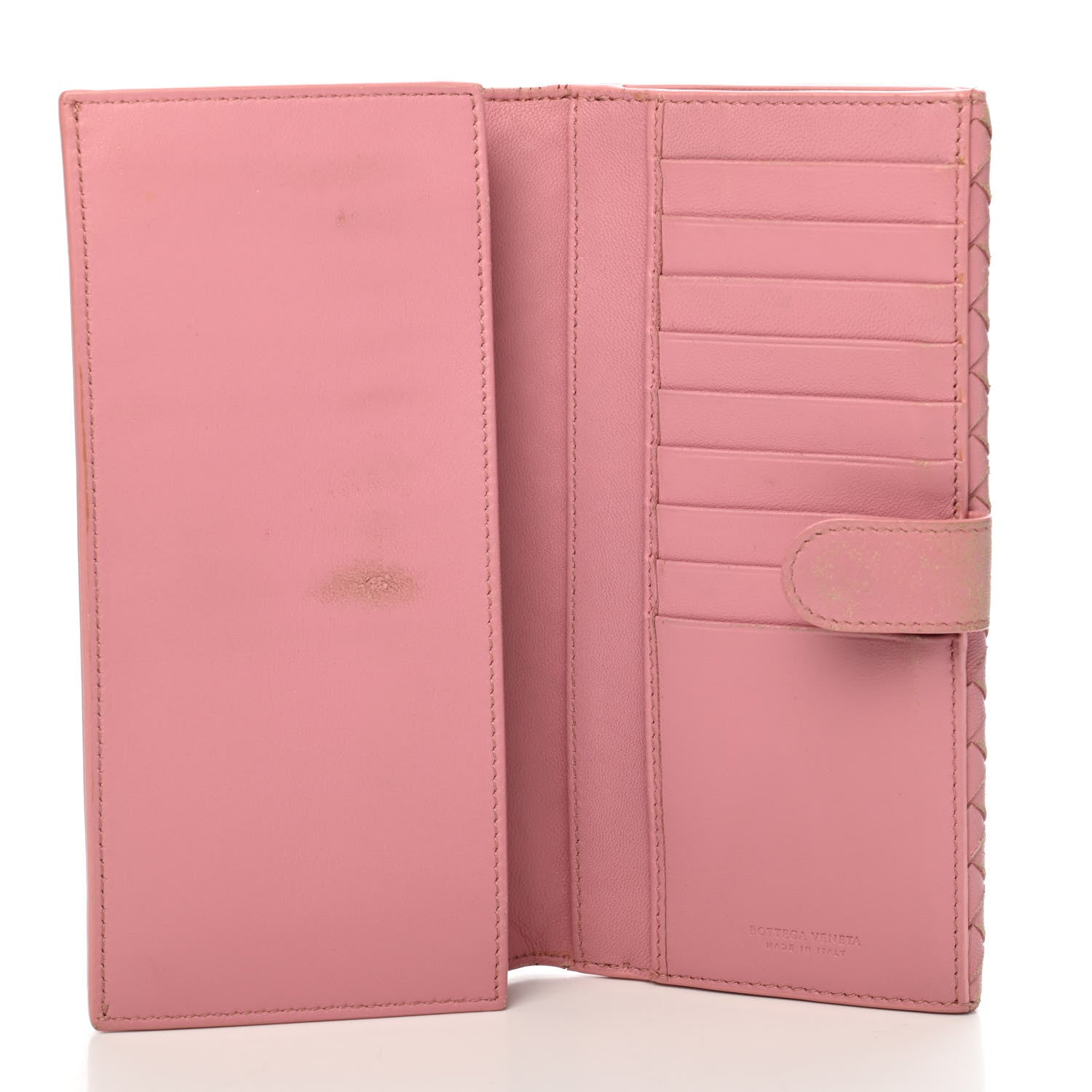 Bottega Veneta Nappa Intrecciato Continental Flap Wallet Watteau 5 of 7