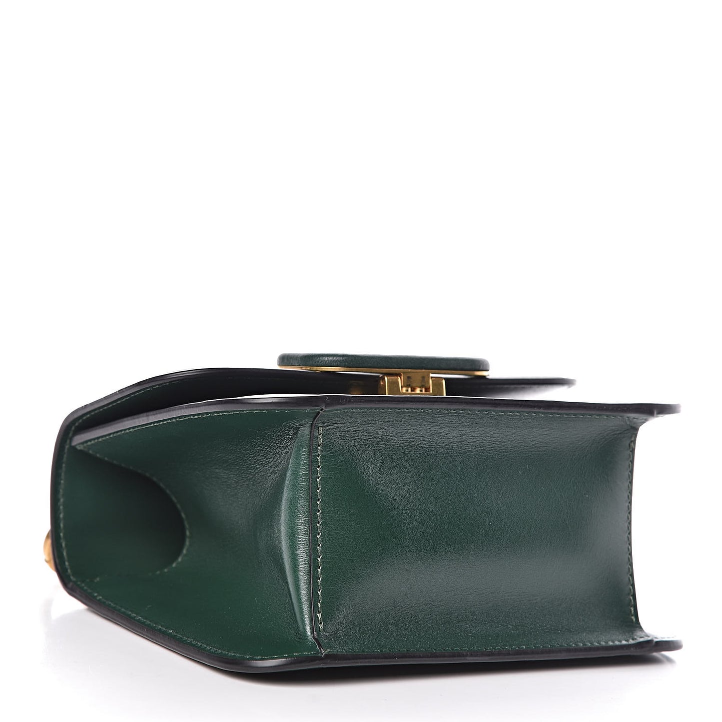 Smooth Calfskin Small VSling Shoulder Bag Green