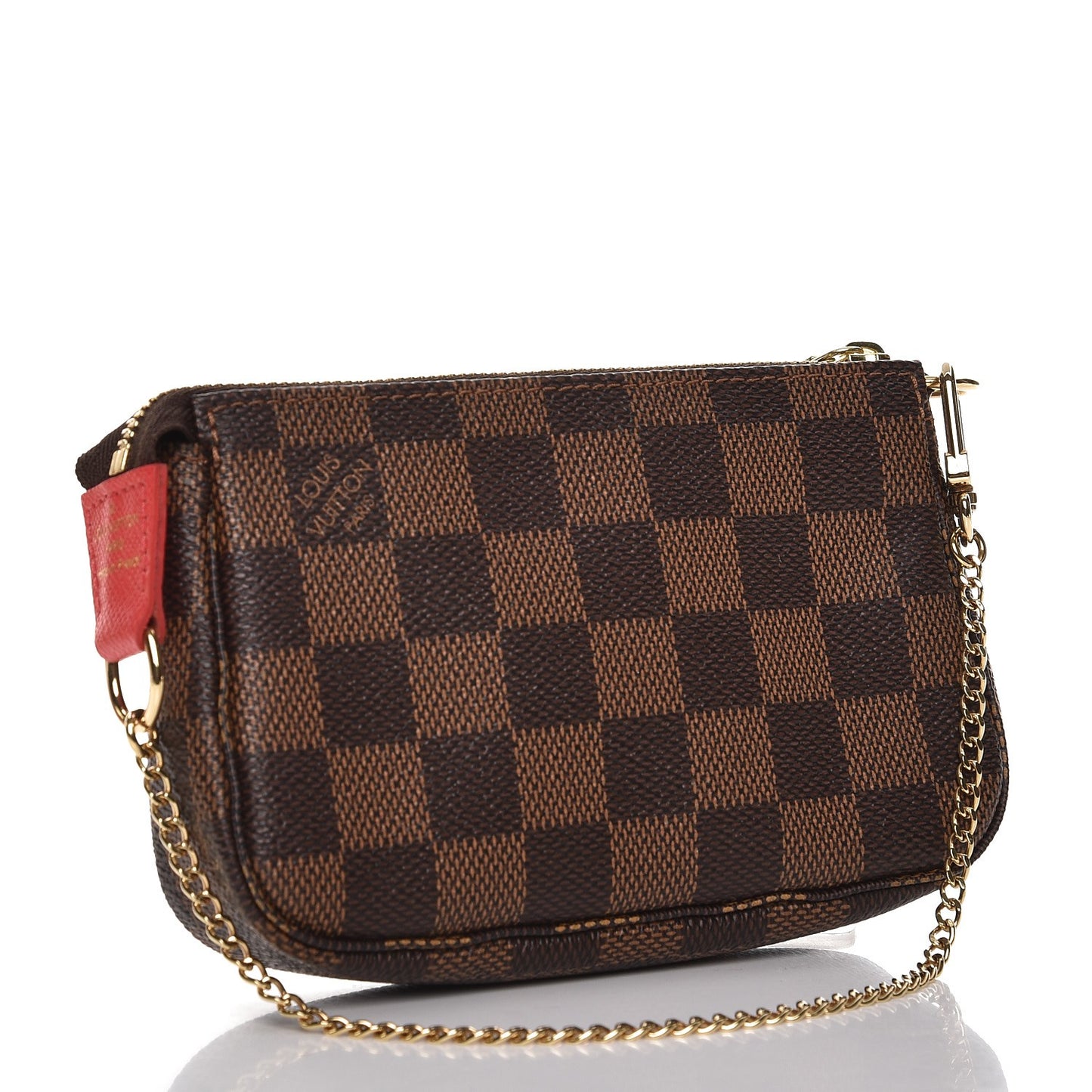 Damier Ebene 2016 Christmas Animation Mini Pochette Accessories