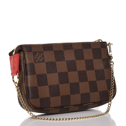 Louis Vuitton Damier Ebene 2016 Christmas Animation Mini Pochette Accessories 3 of 8