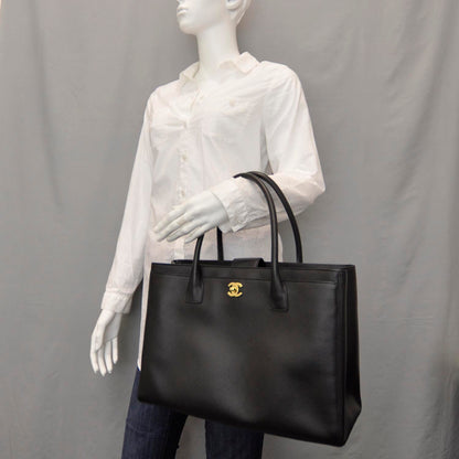 Chanel Caviar Cerf Executive Shopper Tote Black 2 of 11