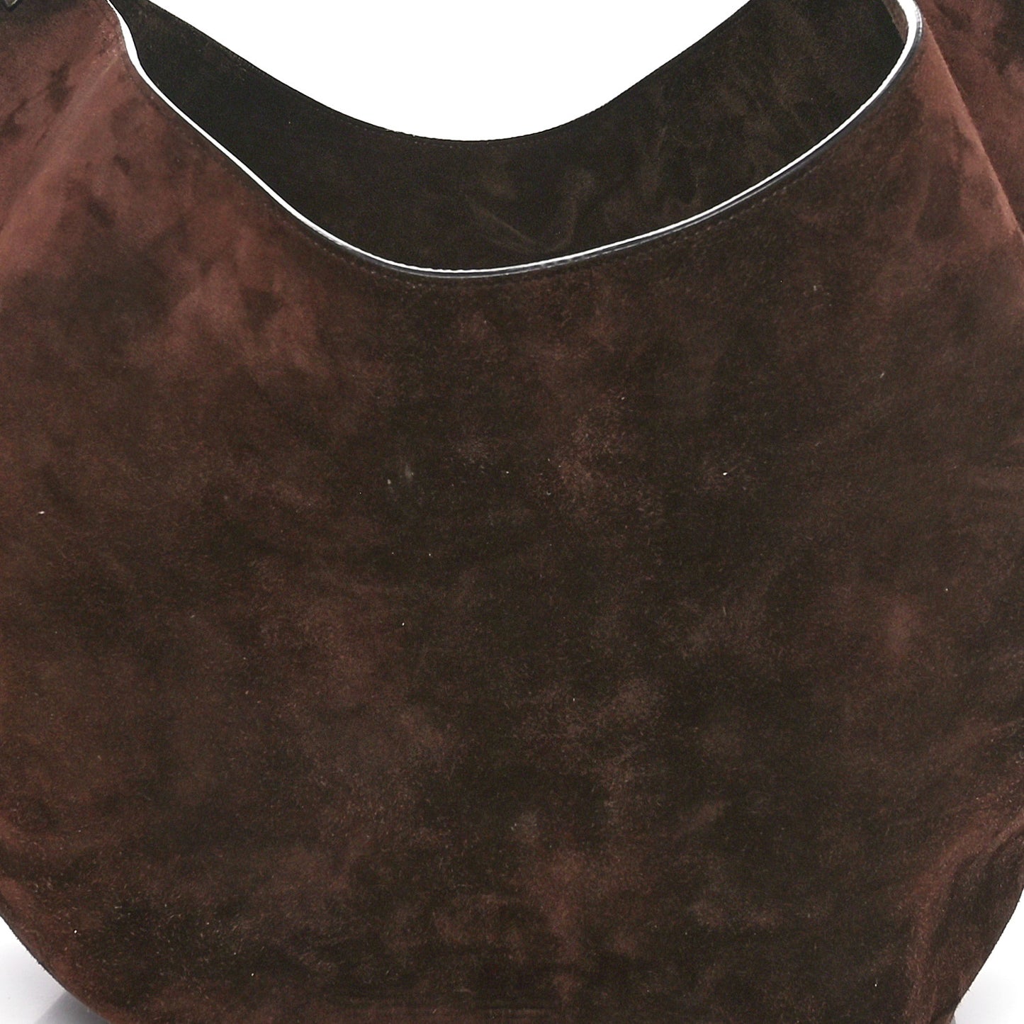 Suede Calfskin Medium Lotus Tote Toffee