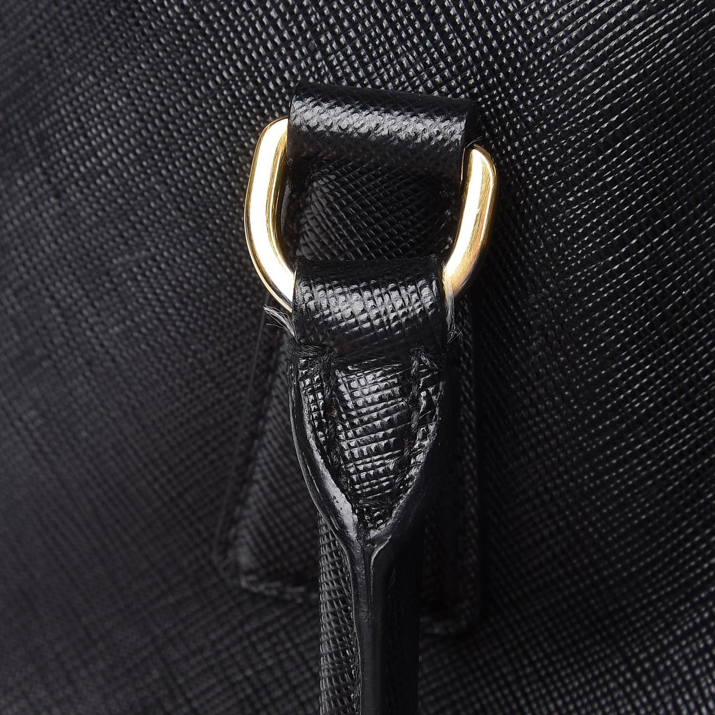 Saffiano Lux Medium Tote Nero Black
