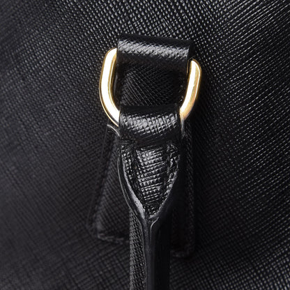 Prada Saffiano Lux Medium Tote Nero Black 10 of 12