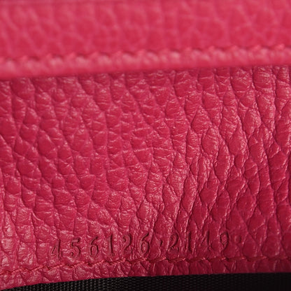 Gucci Dollar Calfskin GG Marmont Card Case Box Pink 7 of 8