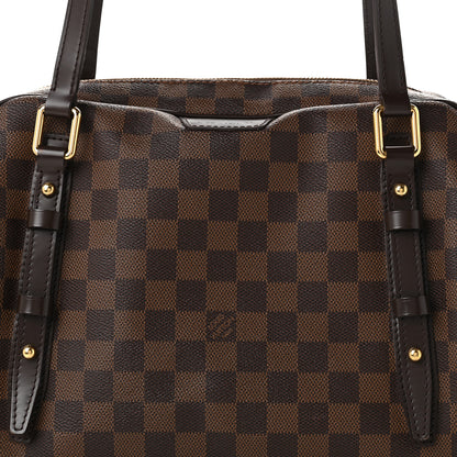 Louis Vuitton Damier Ebene Rivington GM 6 of 9