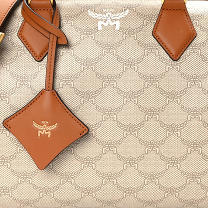 MCM Lauretos Medium Ella Boston Oatmeal 7 of 9