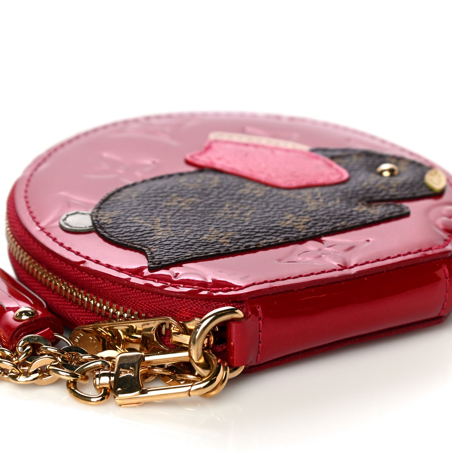 Vernis Animania Lapin Bunny Round Coin Purse Pomme D'Amour