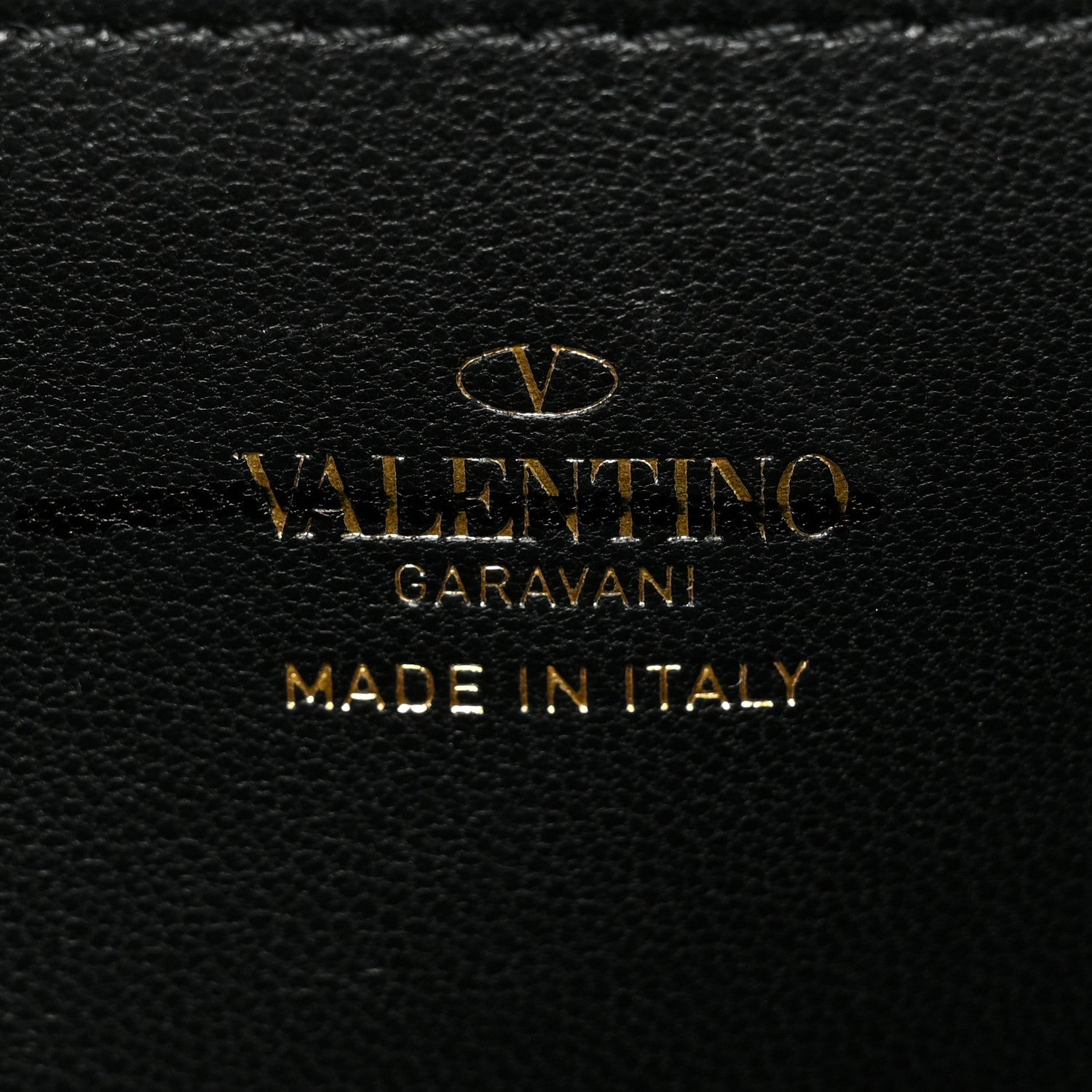 Valentino Garavani Metallic Calfskin Beaded Rockstud Evening Clutch Antique Bronze 6 of 13