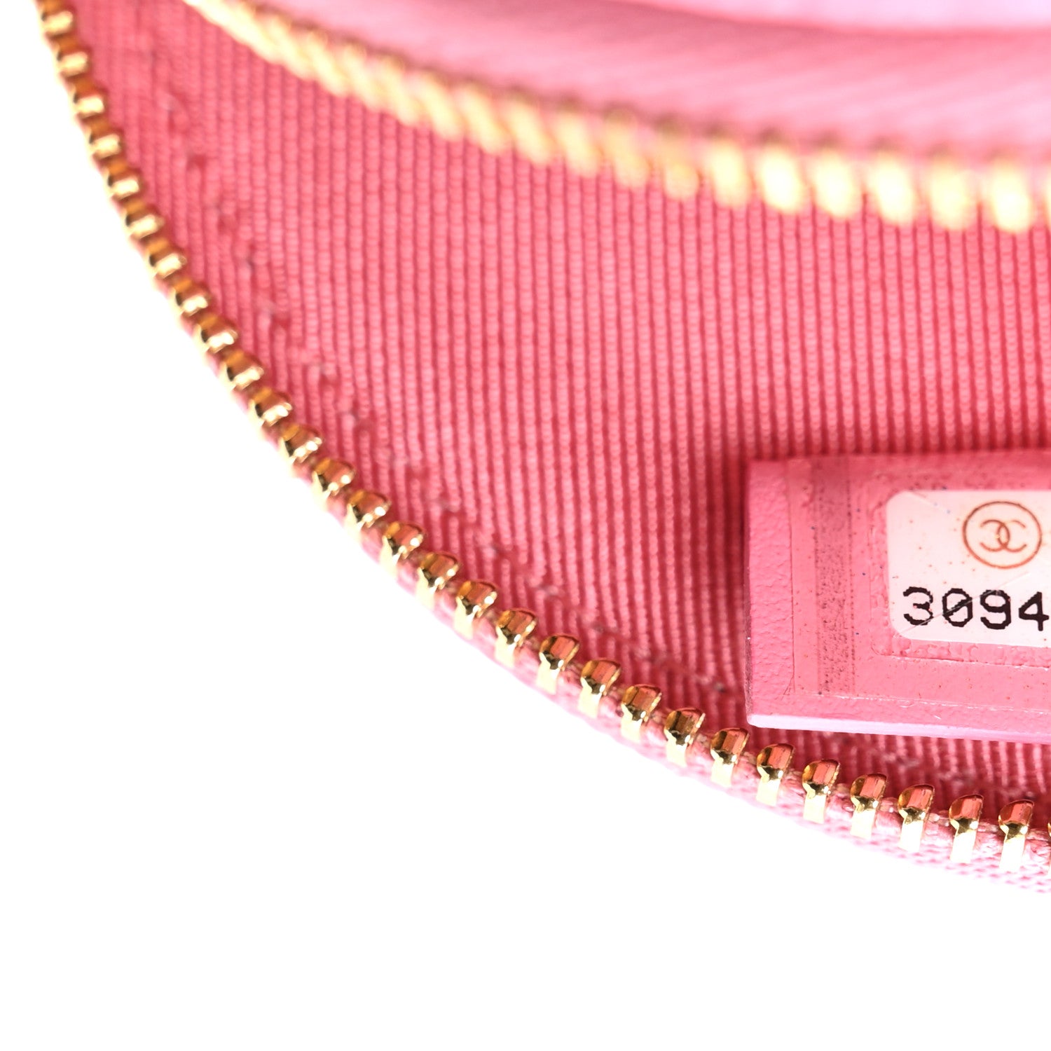 Chanel Caviar Quilted Round Clip On Coin Purse Pink 7 of 8