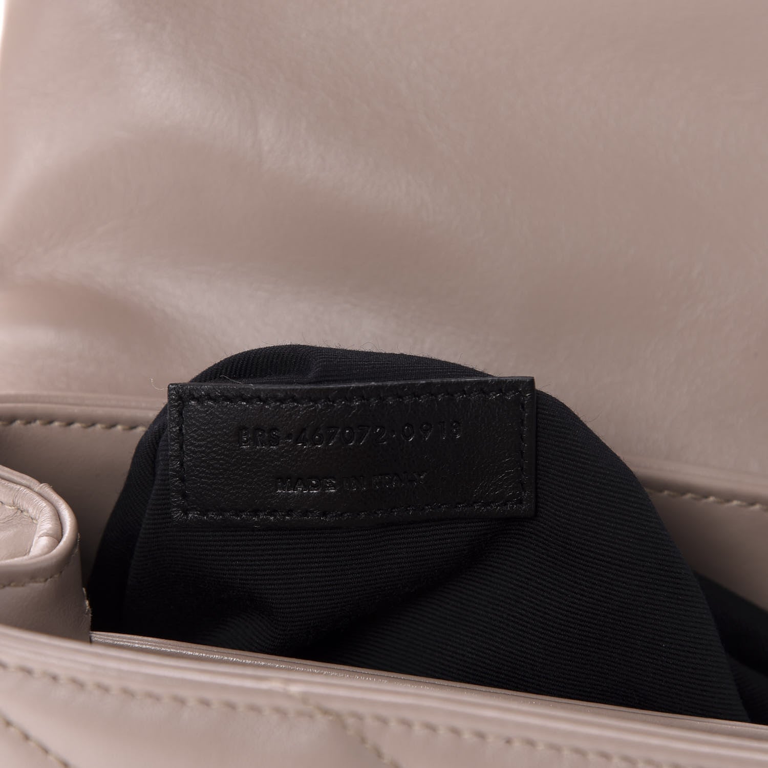 Saint Laurent Calfskin Y Quilted Monogram Toy Loulou Crossbody Bag Light Natural 10 of 12